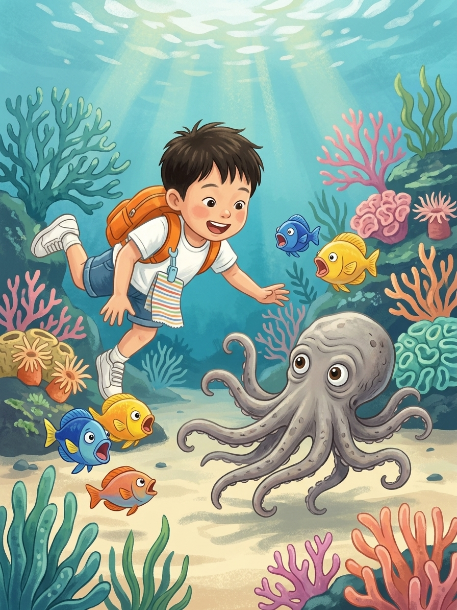 章魚的隱身術