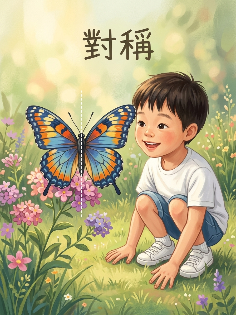 對稱的蝴蝶