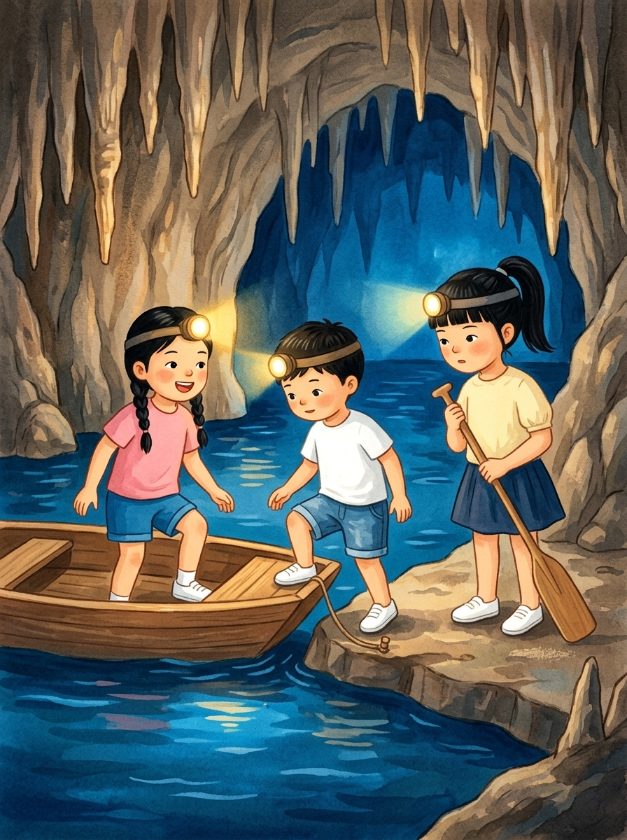 地下河漂流