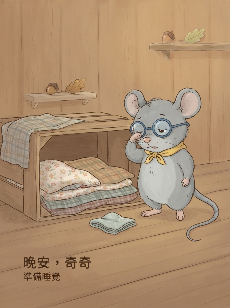奇奇怎麼睡覺