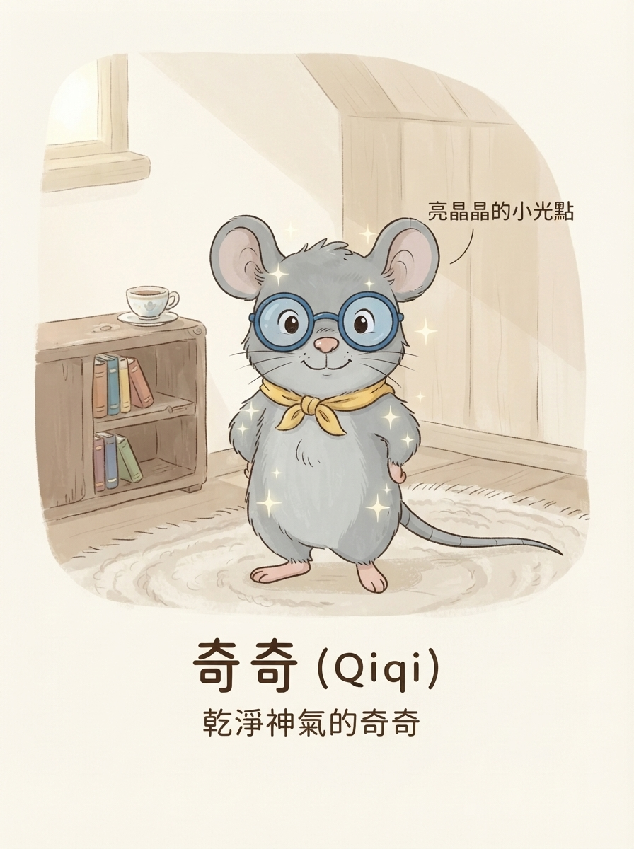 奇奇愛乾淨