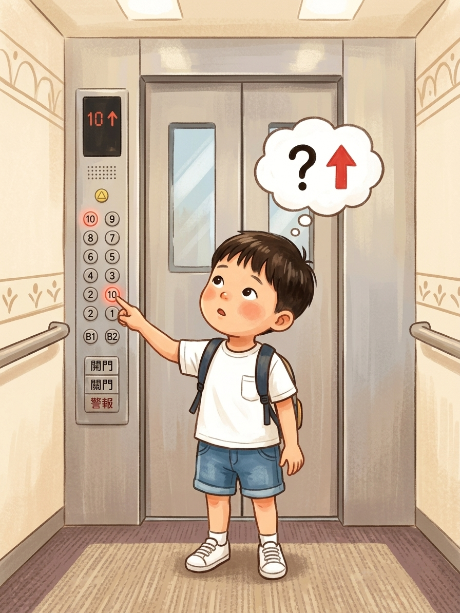 電梯怎麼載人上樓？