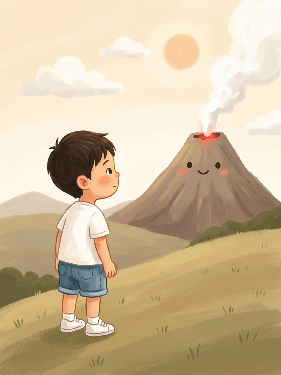火山噴發的熔岩