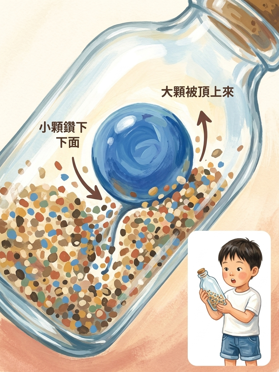 沙瓶搖一搖大球先上來