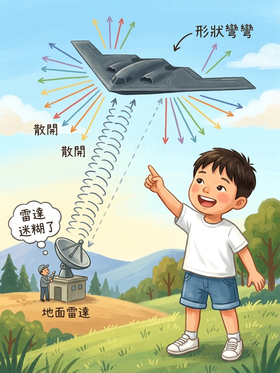 雷達抓不到的秘密